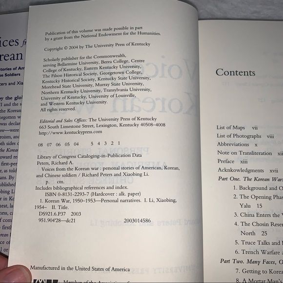 Voices from the Korean War by Richard Peters and Xiaobing Li - Picture 5 of 13
